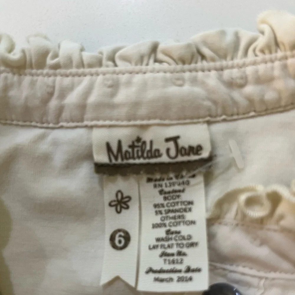 Matilda Jane cream blouse